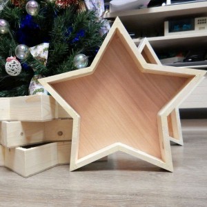 Деревянный ящик-коробка «Звезда»
