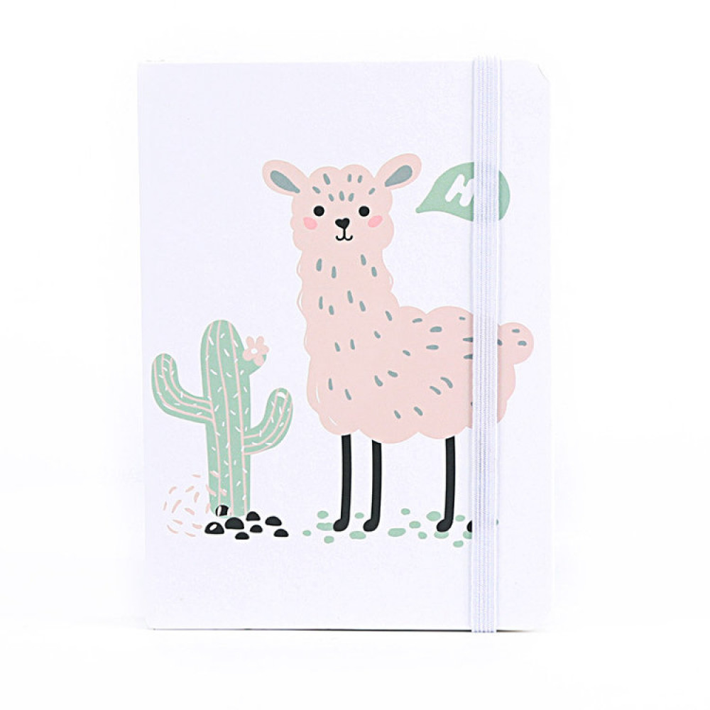 Блокнот с ламой «Lama with cactus»  A6