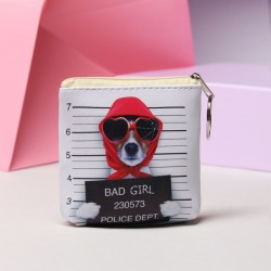 Женский кошелек с собачкой Bad Girl