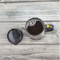 Кружка мешалка «Self stirring mug» с автоматическим перемешиванием