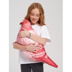 Подушка игрушка «Голубь Купидон» розовый