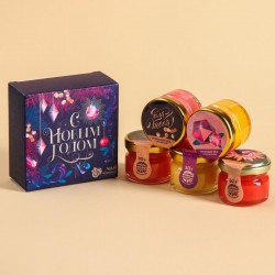Подарочный набор «С Новым годом!» чай и крем-мед