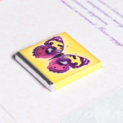 Шоколад в открытке Любимому воспитателю «Цветы» 5 г