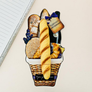 Ручка в форме хлеба «Чудесного настроения»