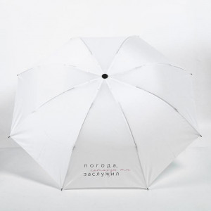 Зонт «Погода, которую ты заслужил»