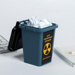 Настольное мусорное ведро «Для токсичных отходов»