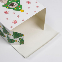 Новогодняя коробка «И вас так же и вам того же», 22 × 30 × 10 см