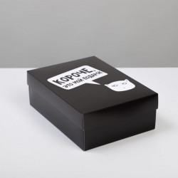 Подарочная коробка «Короче, это мой подарок»,  21 × 15 × 7 см