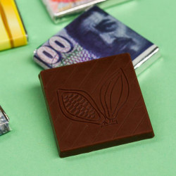 Подарочный молочный шоколад «Новогодний запас валюты»