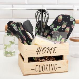 Кухонный набор в ящике «Home cooking»