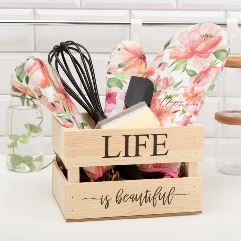 Кухонный набор в ящике «Life is beautiful»