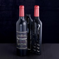 Набор инструментов «Настоящий мужчина», в бутылке, 22 предмета, черная упаковка