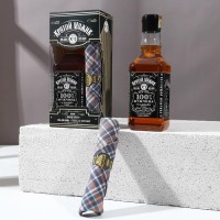 Мужской подарочный набор «Гель для душа виски, платок-сигара»
