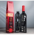 Набор инструментов в формовой бутылке «Мастер», 22 предмета, красная упаковка