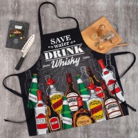 Фартук «Save water - Drink Whisky»